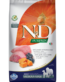 N&D Lamm & Heidelbeere Adult Medium & Maxi 12 kg